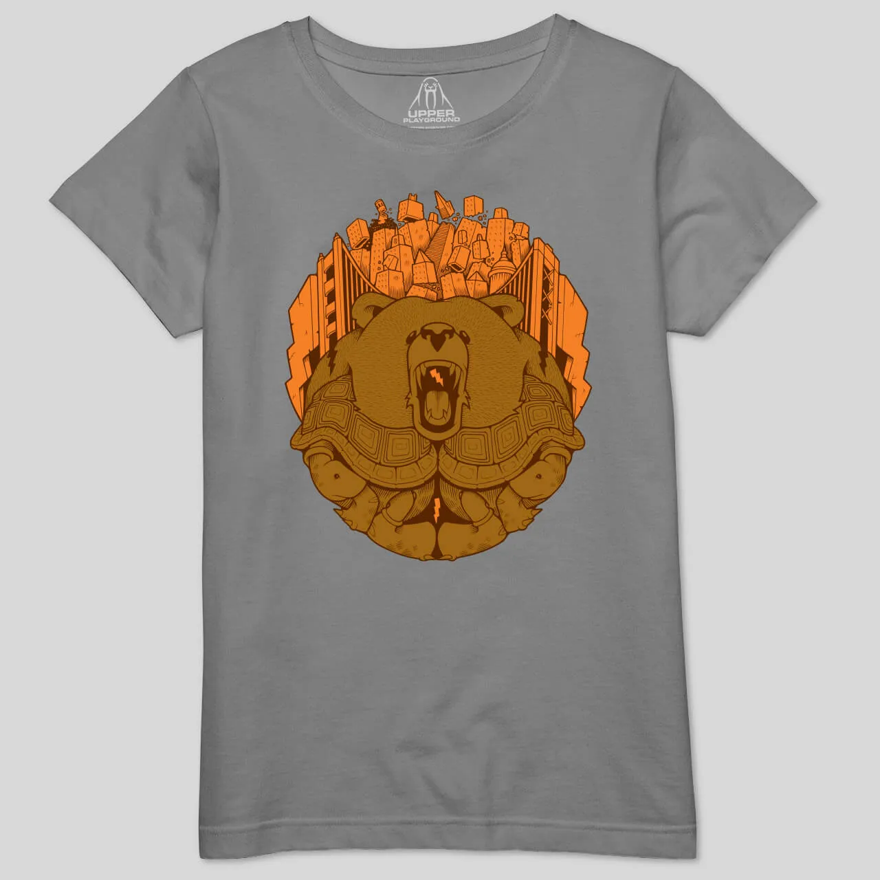 EARTHQUAKE  WOMEN'S CREW TEE
