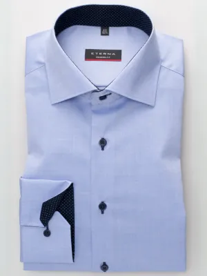 Eterna Modern Fit Shirt Blue 8100/12