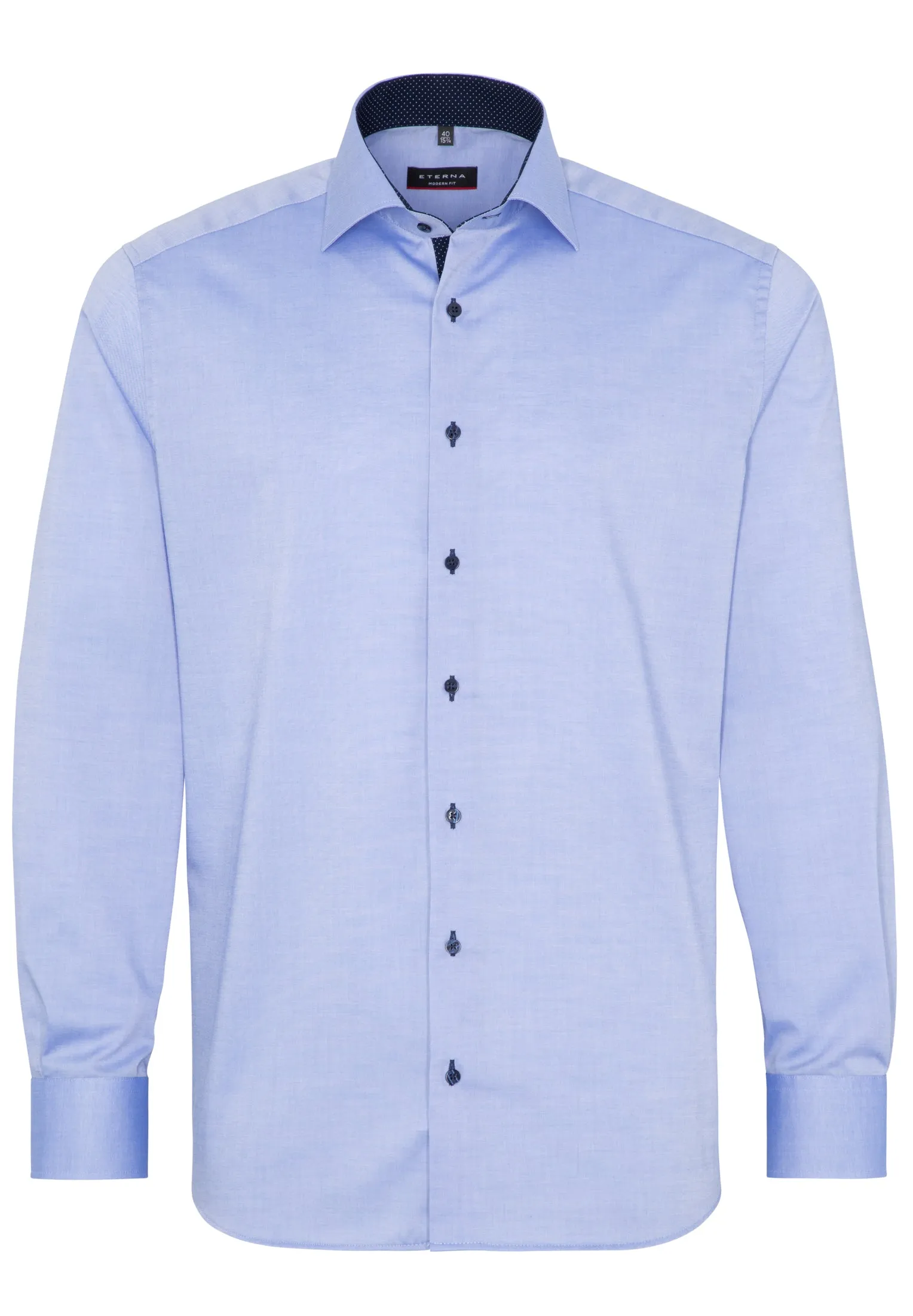 Eterna Modern Fit Shirt Blue 8100/12