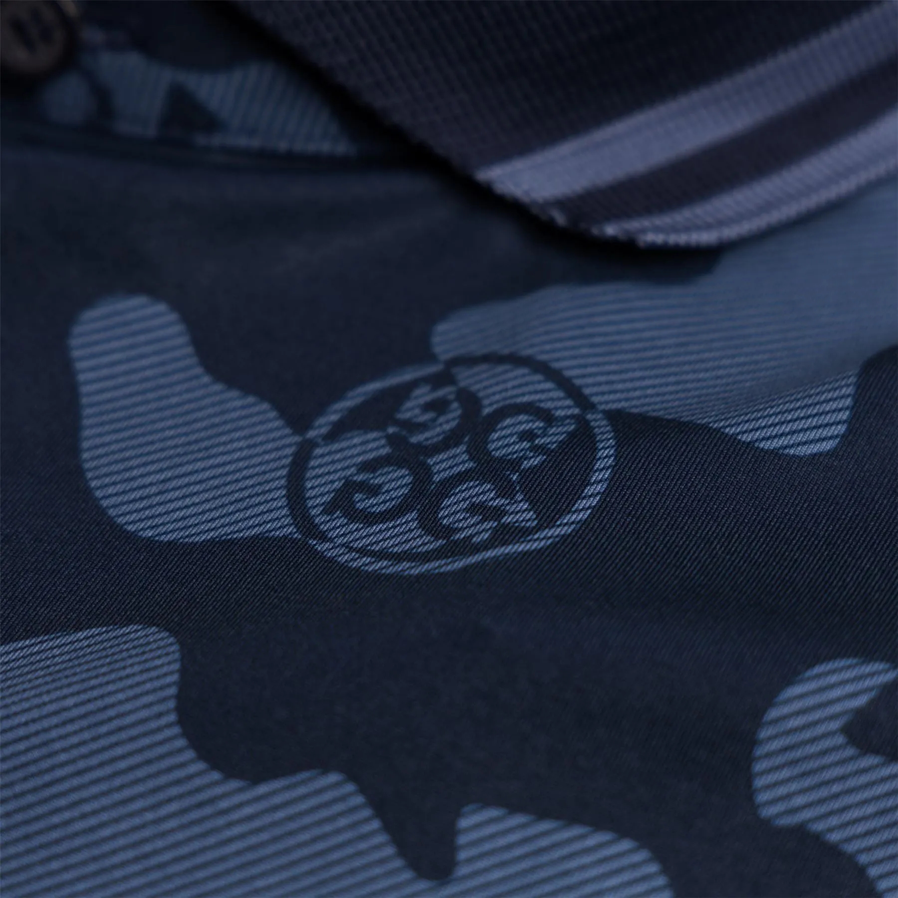 Exploded Icon Camo Polo Twilight - SS23