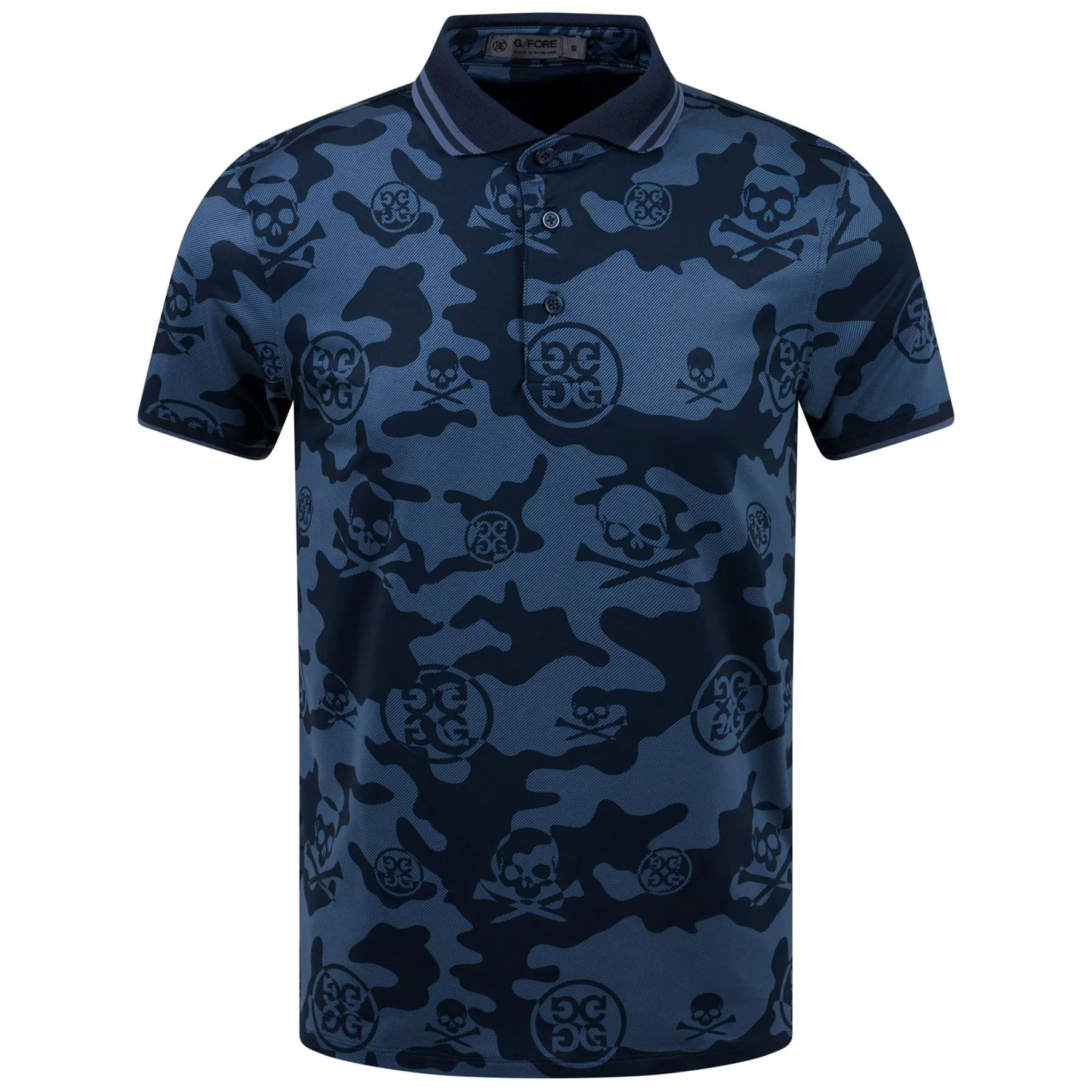 Exploded Icon Camo Polo Twilight - SS23
