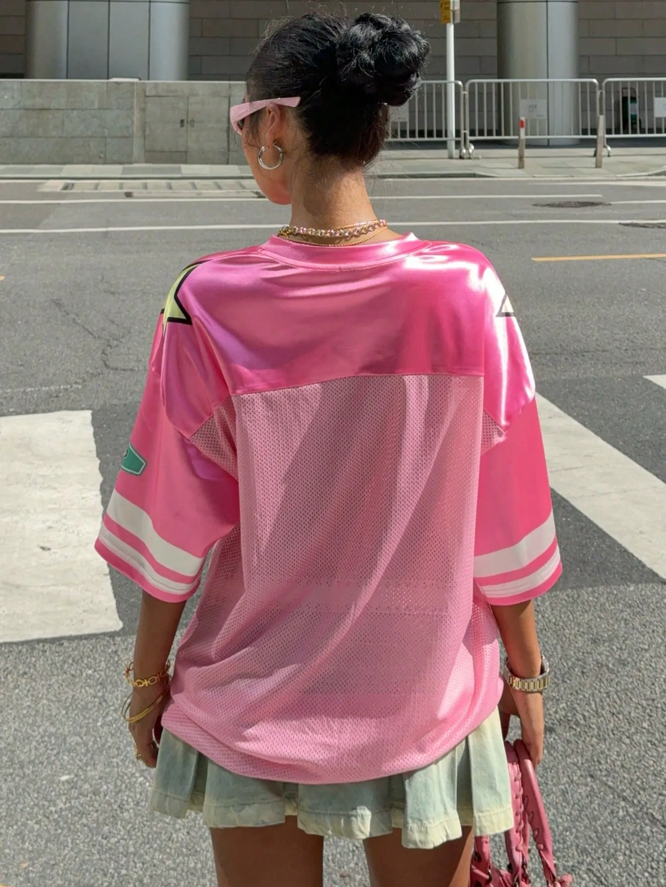 EZwear Women's New V-Neck Casual Sporty Letter