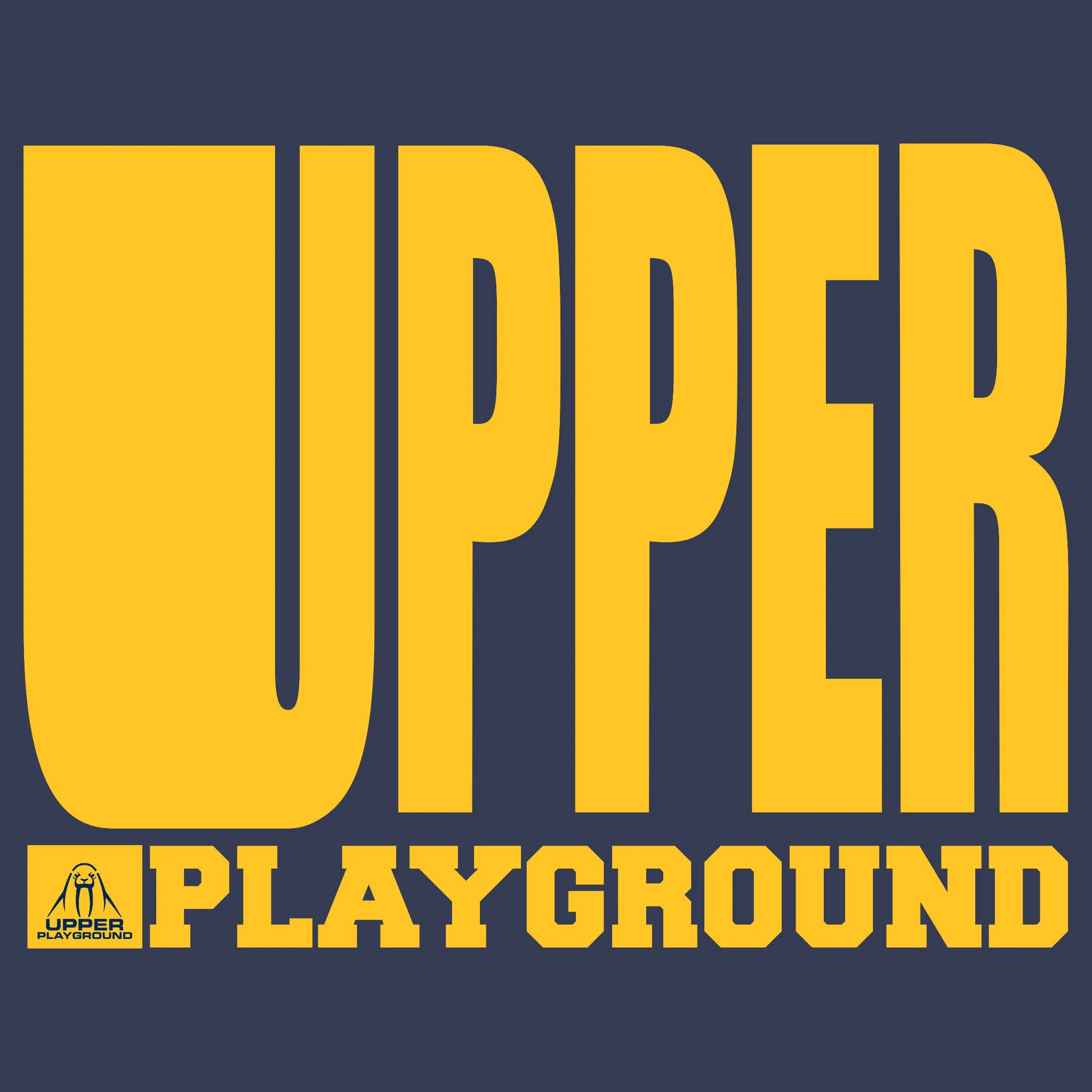 FAT UPPER - YELLOW WOMEN'S CREW TEE