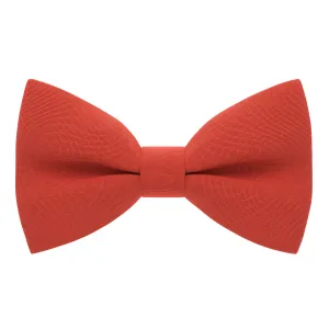 Fire Red Bow Tie