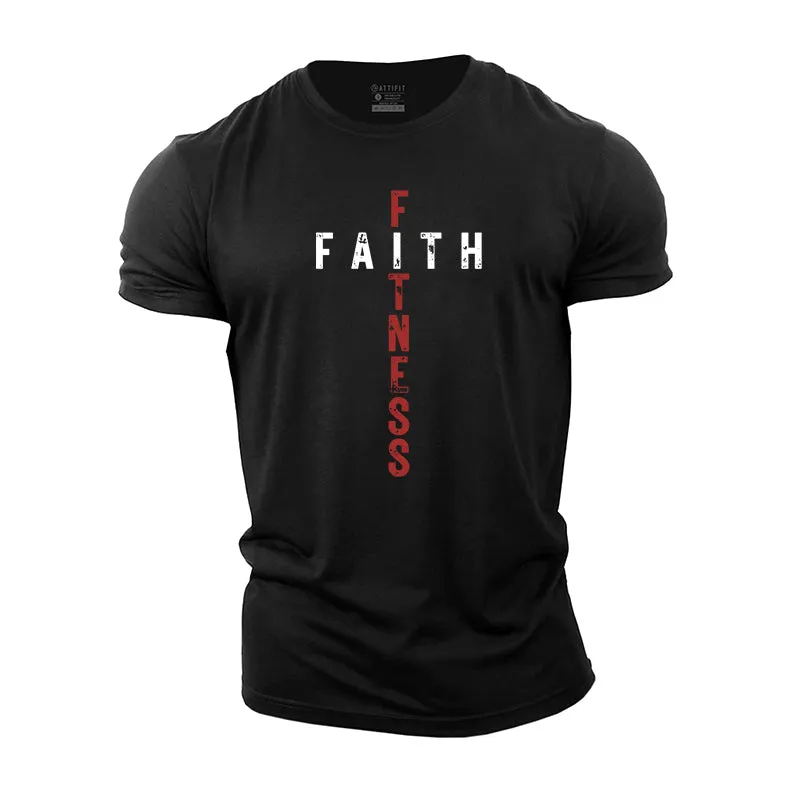 Fitness Faith Cotton T-Shirts