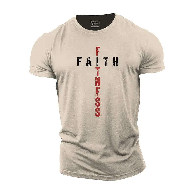 Fitness Faith Cotton T-Shirts