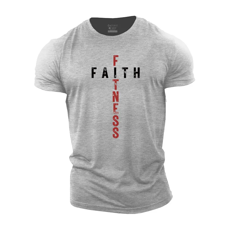 Fitness Faith Cotton T-Shirts