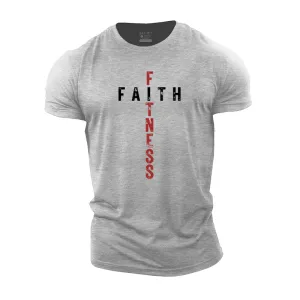 Fitness Faith Cotton T-Shirts