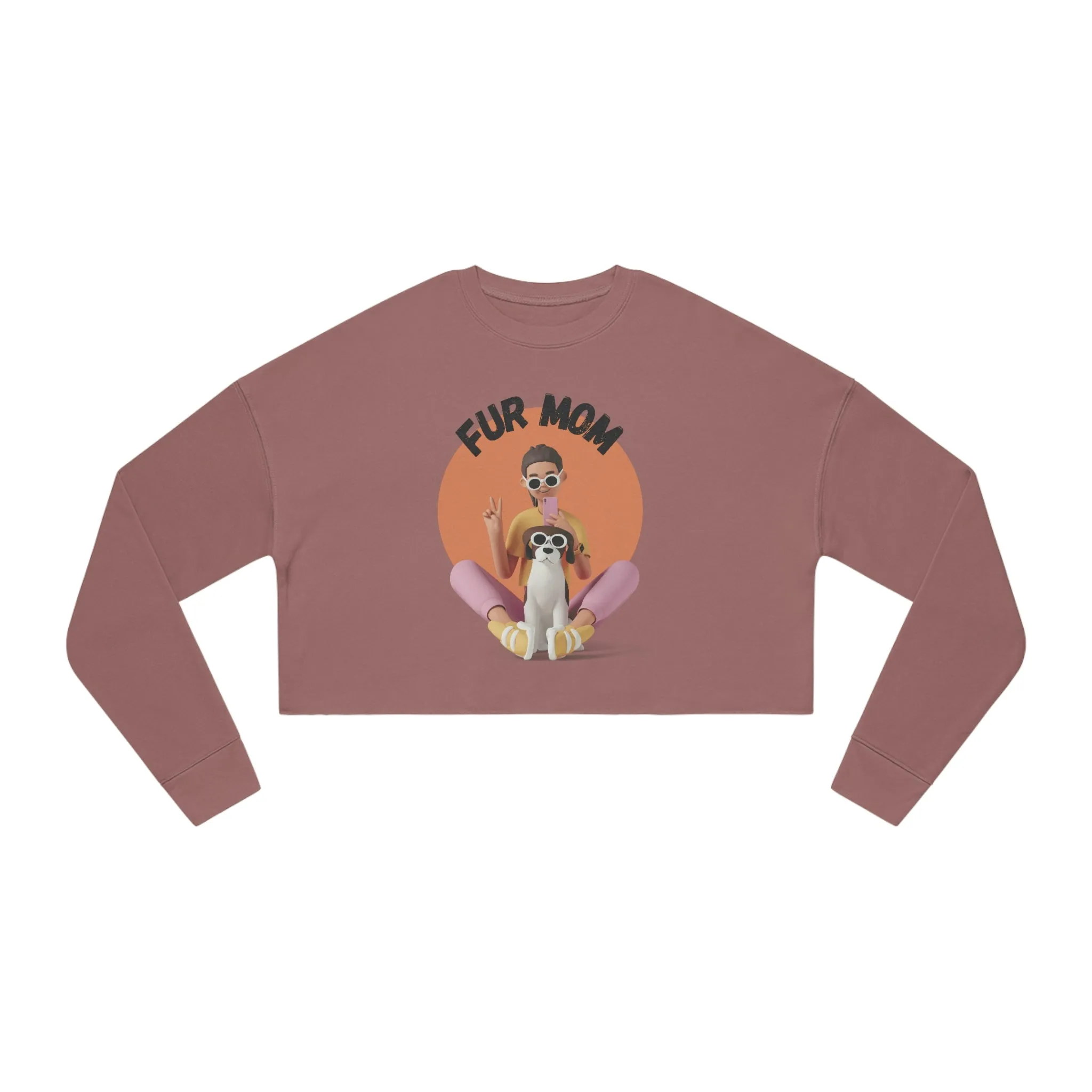 Furm Mom Women's Cropped Sweatshirt