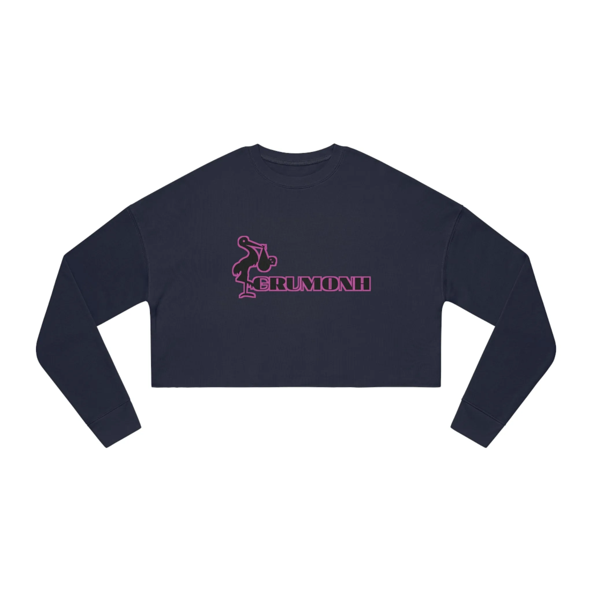 GRUMONH Women's Cropped Sweatshirt