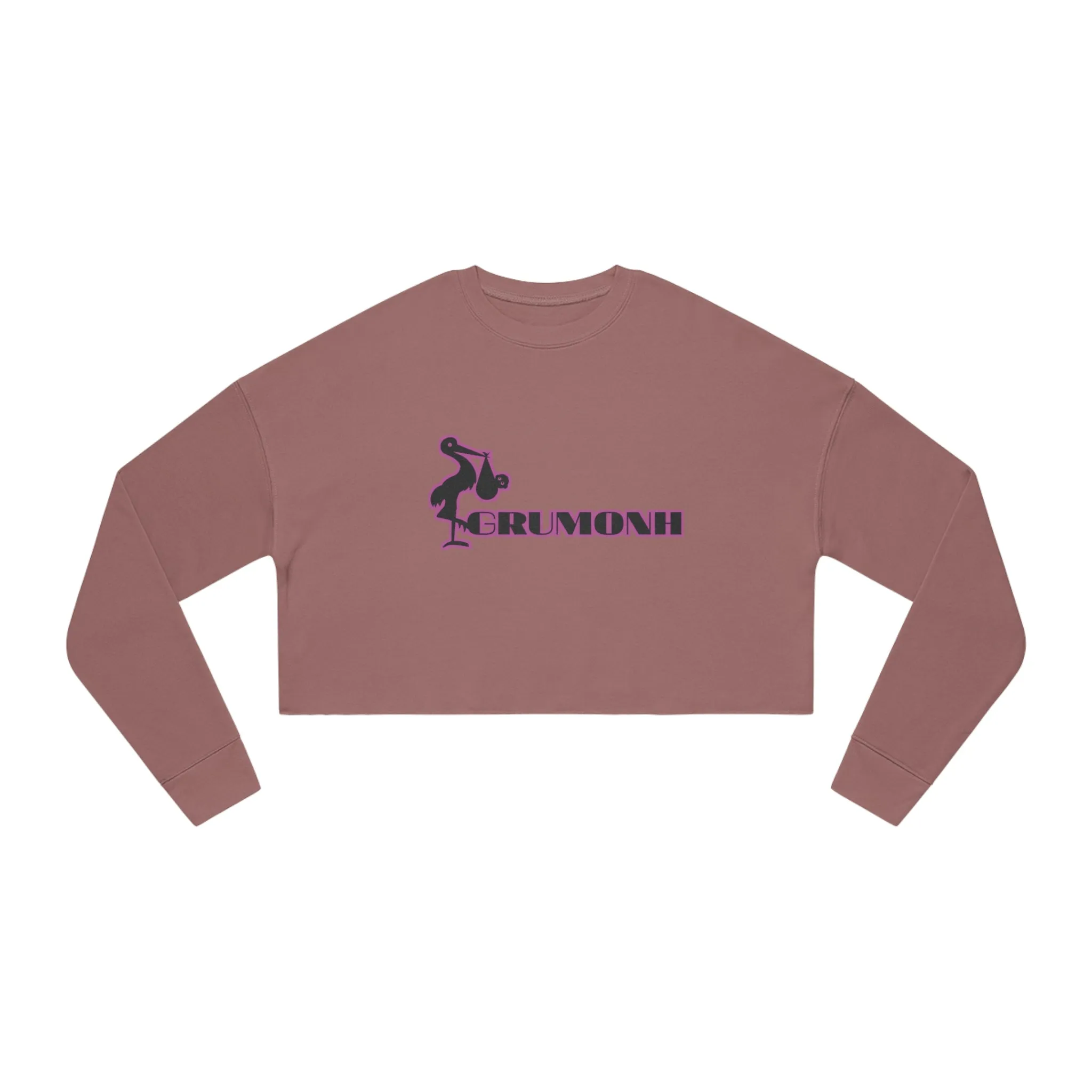 GRUMONH Women's Cropped Sweatshirt