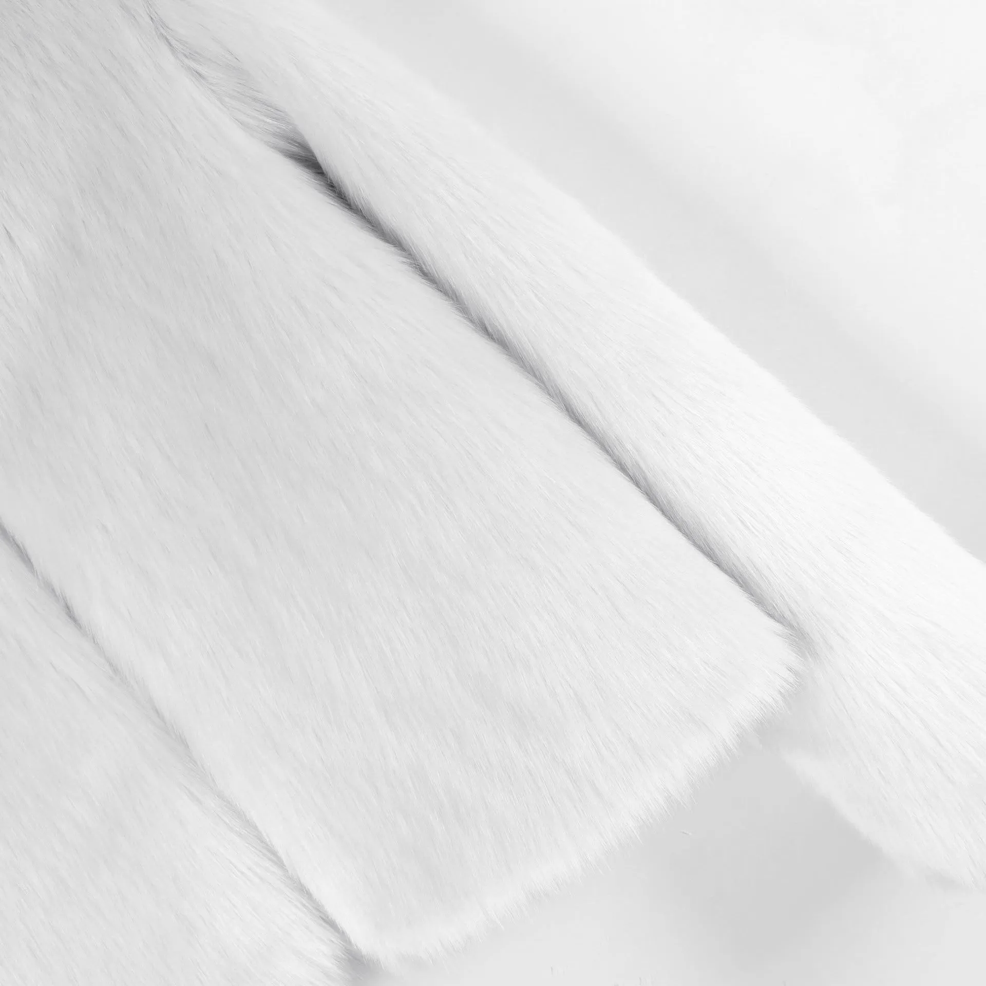 GV Born Bougie Faux Fur Coat