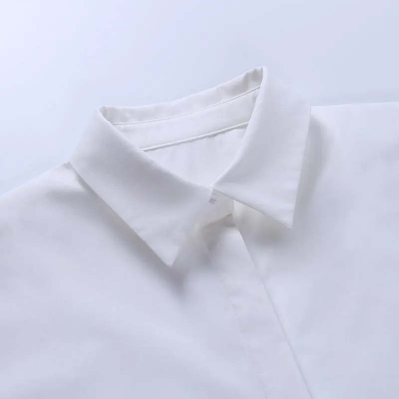 GV Exaggerated V-Drop button down high fashion shirt