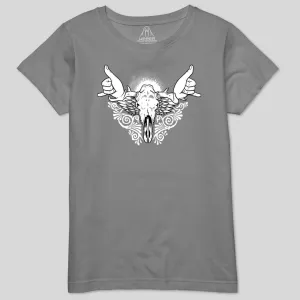 HANG MOOSE  WOMEN'S CREW TEE