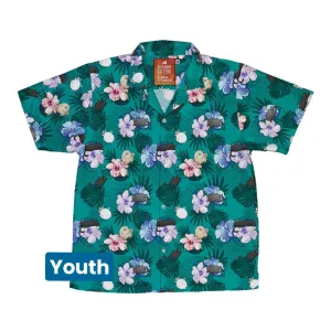 Hawaiian Exploding Kittens Youth Hawaiian Shirt