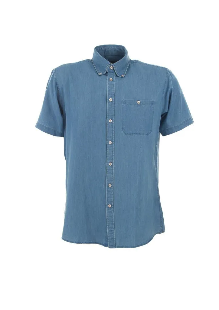 Identitee W49 Mens Dylan S/S Denim Shirt