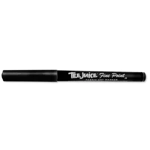 Jacquard Tee Juice Fabric Art Markers Black Fineliner