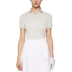 J.Lindeberg Women's Tour Tech Golf Polo Shirt - Moonbeam