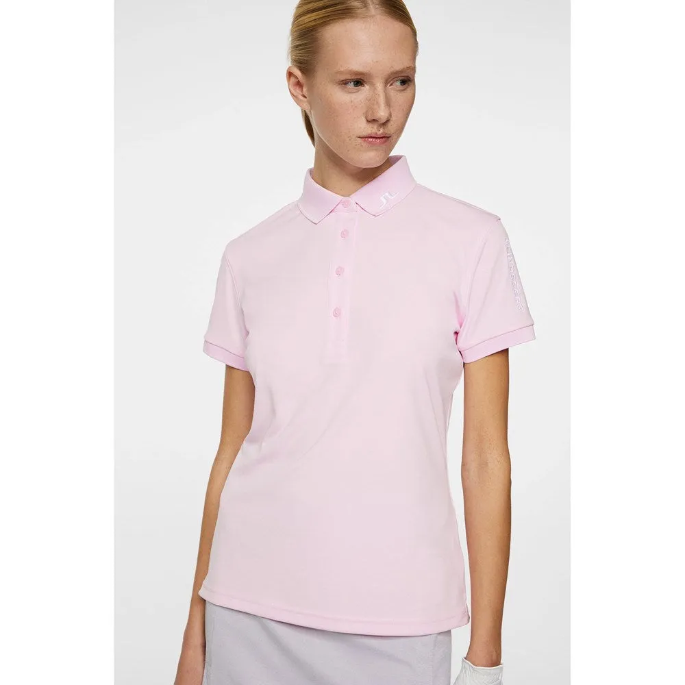 J.Lindeberg Women's Tour Tech Golf Polo Shirt - Nosegrey