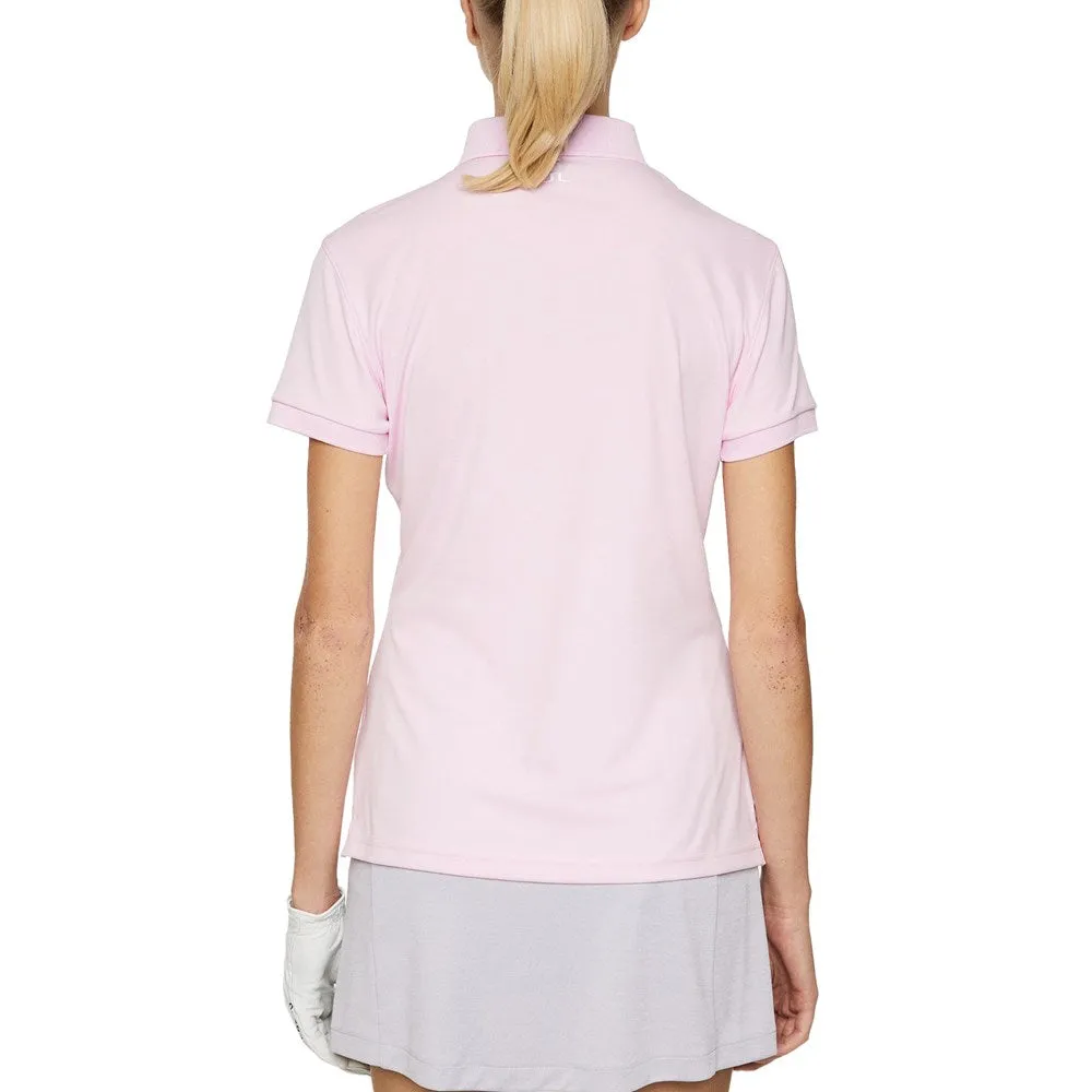 J.Lindeberg Women's Tour Tech Golf Polo Shirt - Nosegrey