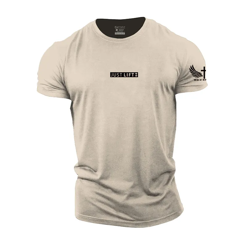 Just Lift Cotton T-Shirts