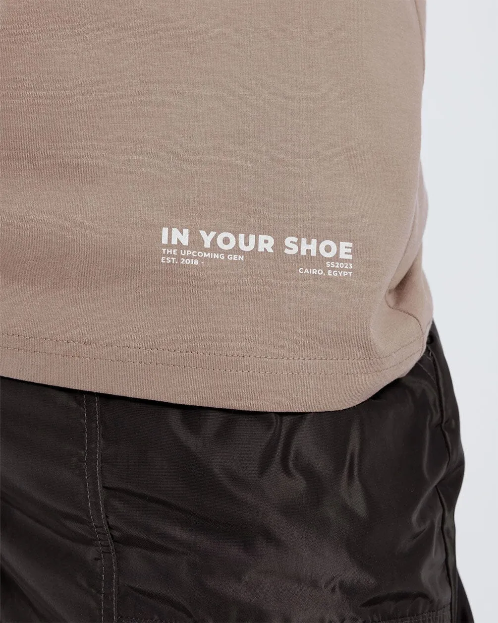 Khaki Basic Regular Tee