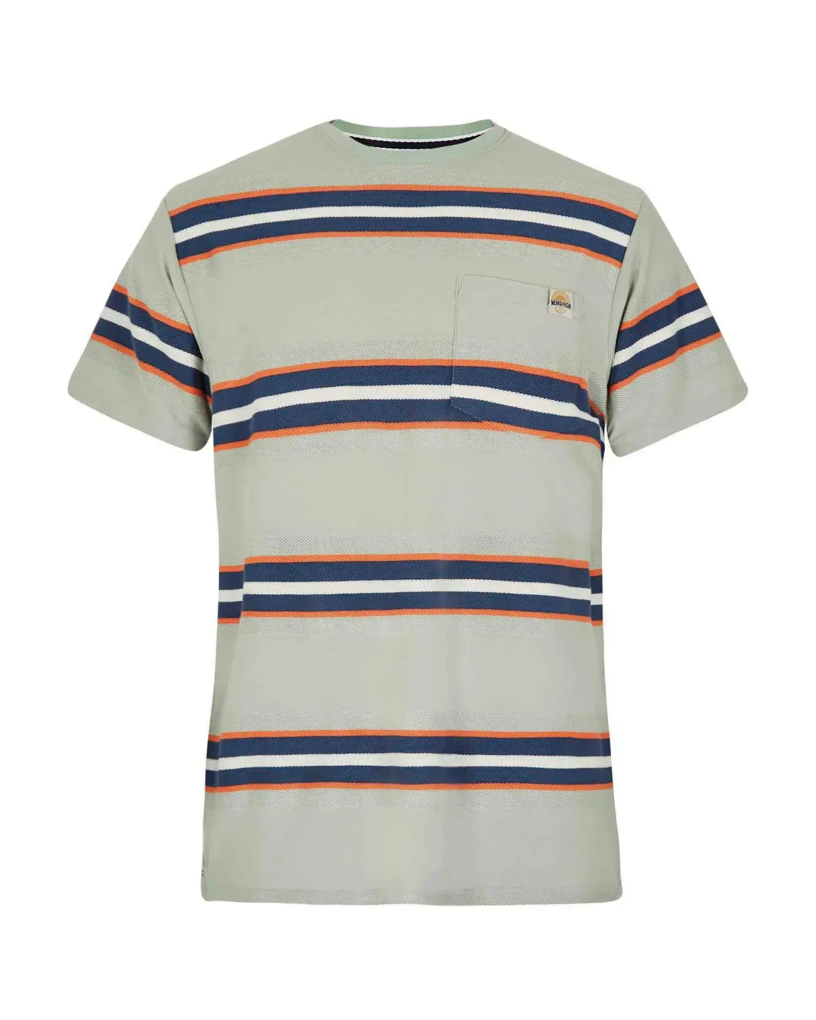 Littleton Organic Cotton Stripe T-Shirt - Pistachio