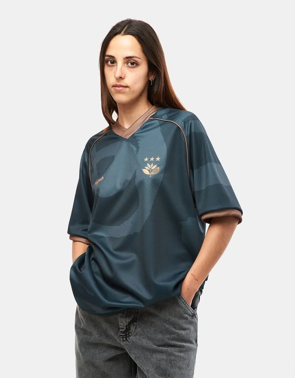 Magenta Onze Jersey - Green