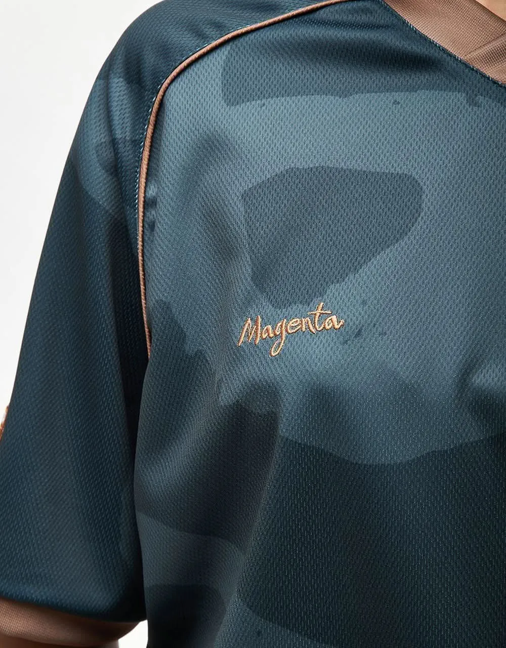 Magenta Onze Jersey - Green
