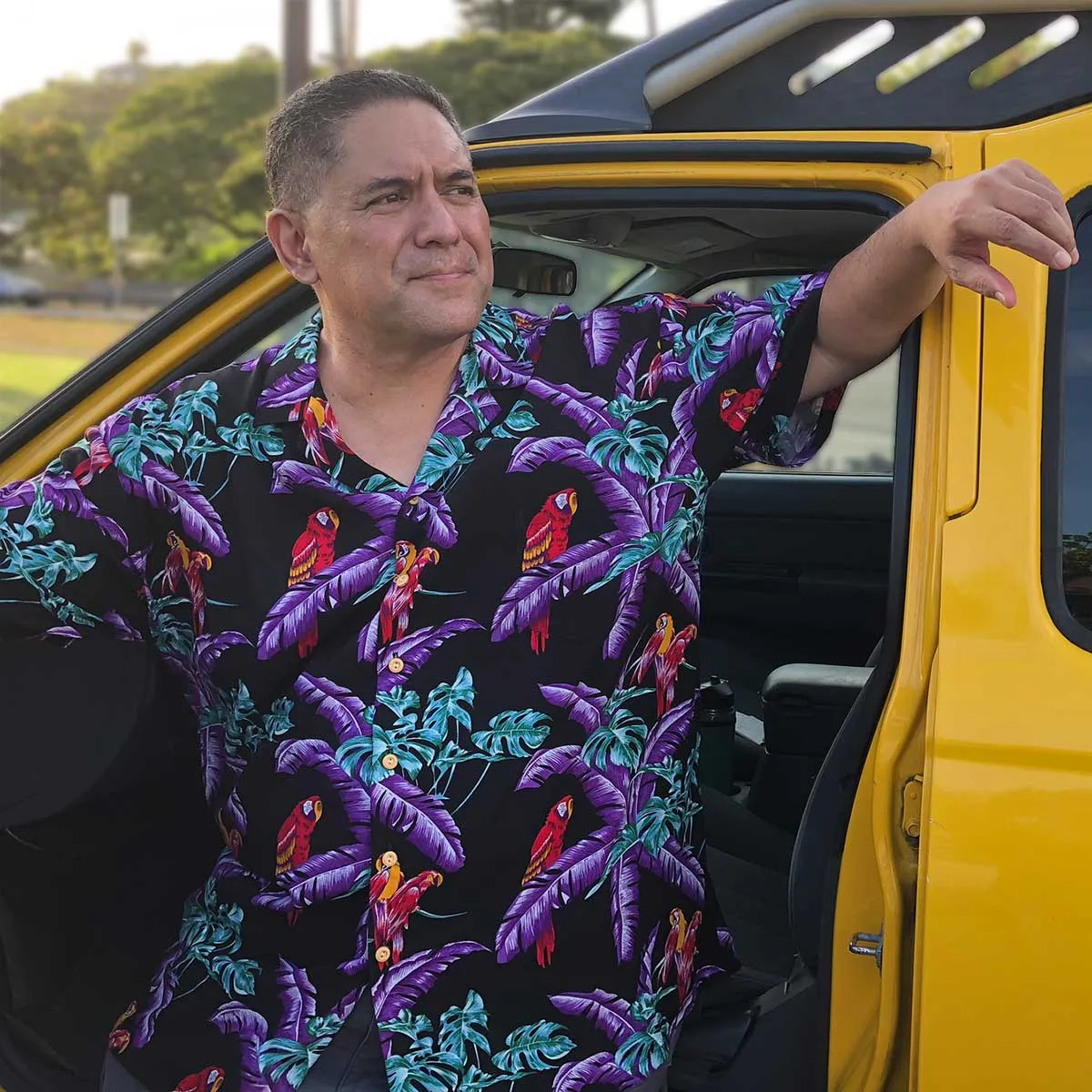 Magnum PI Black Hawaiian Shirt
