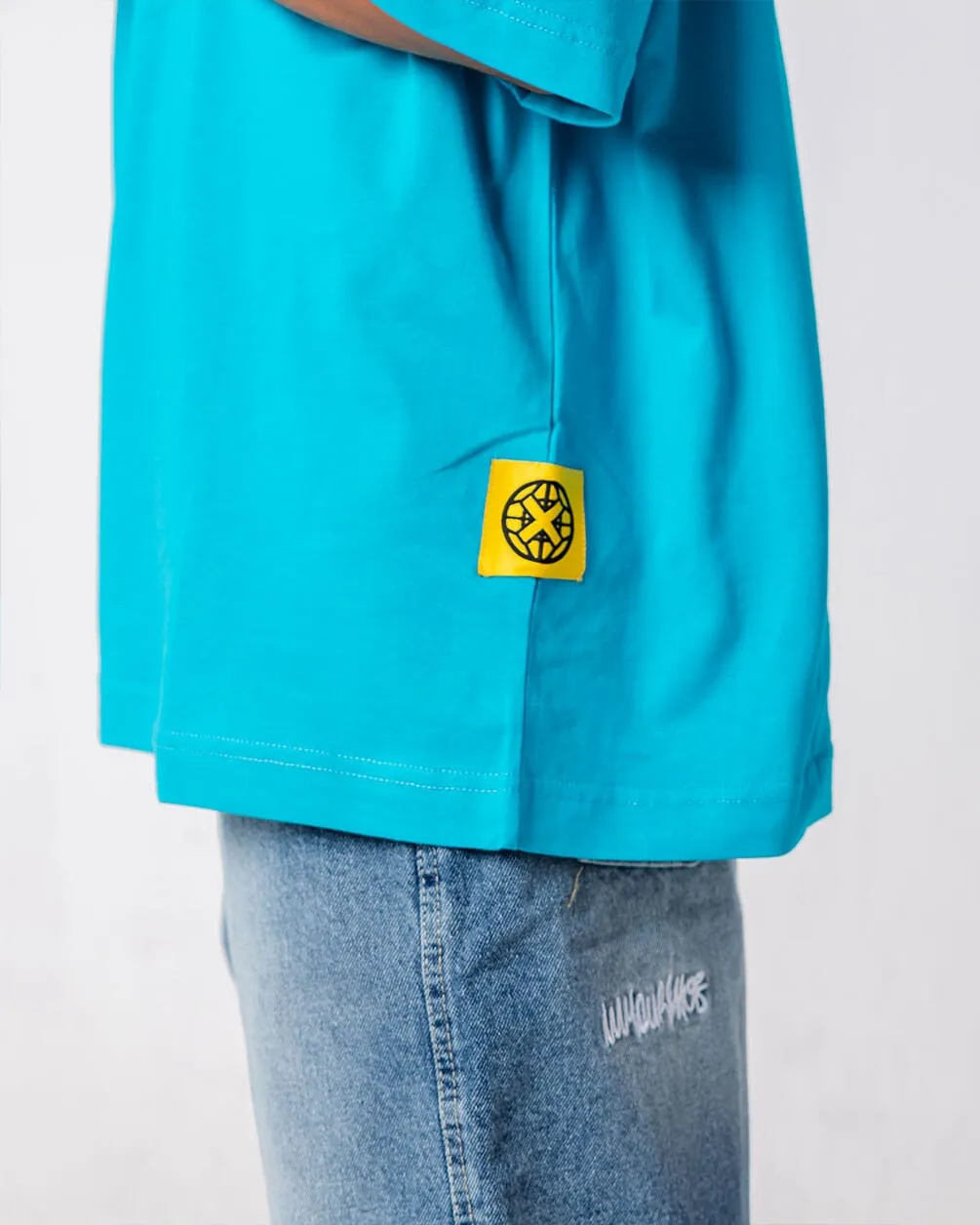 Make Mistakes Printed Oversized Tee