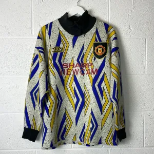 Manchester United 1993/1994/1995 Goalkeeper Shirt - Large - Vintage Shirt
