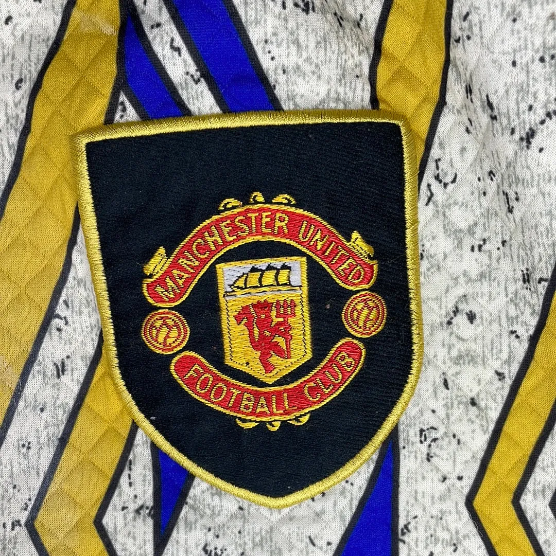 Manchester United 1993/1994/1995 Goalkeeper Shirt - Large - Vintage Shirt