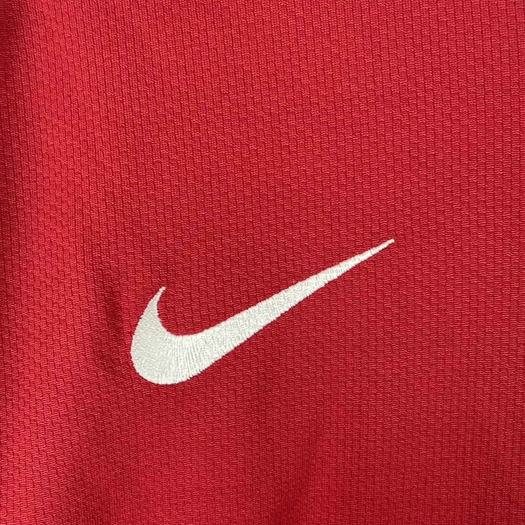 Manchester United 2006/2007 Home Player Issue Shirt - Long Sleeve - Saha 9