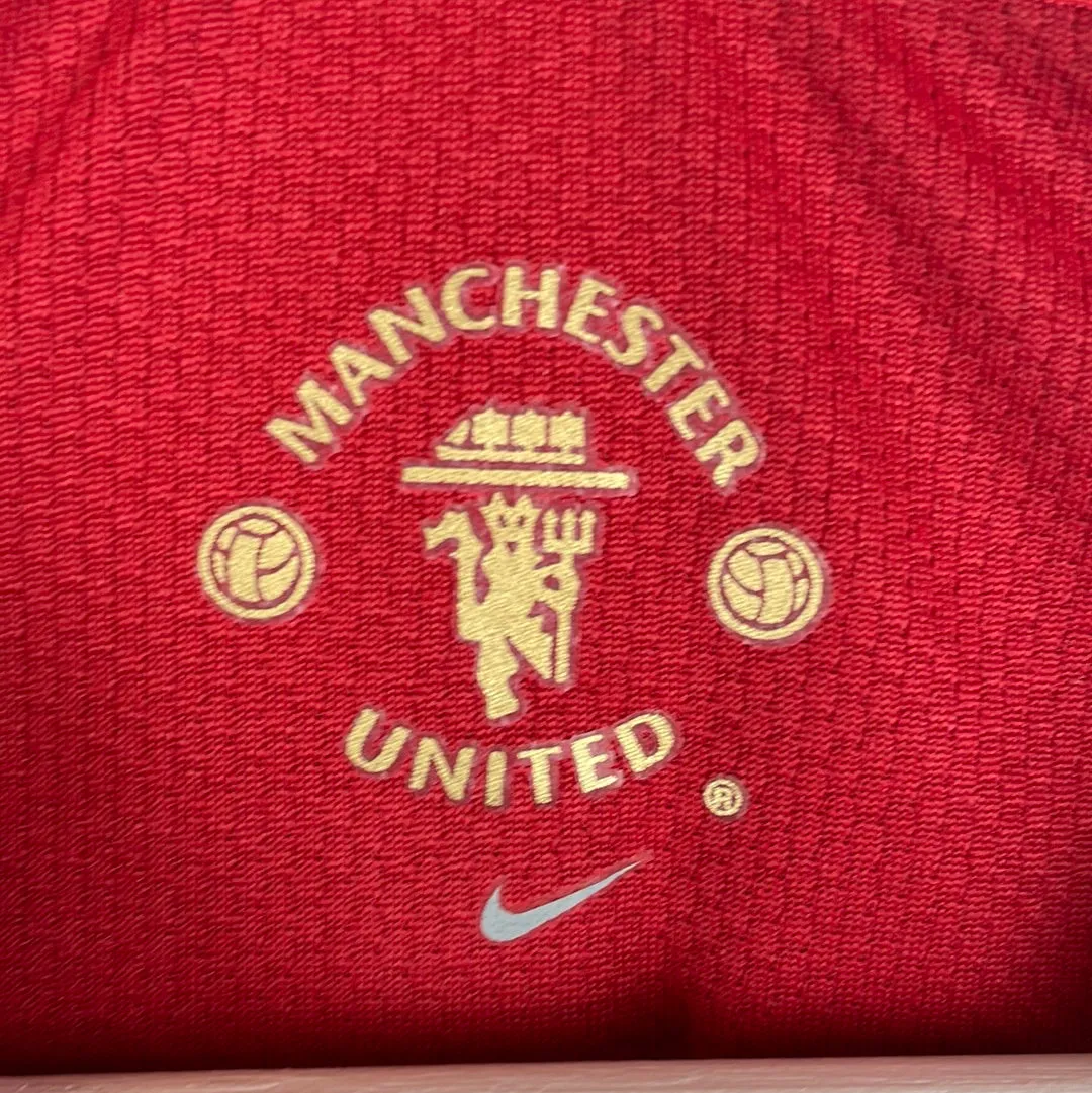 Manchester United 2006/2007 Home Player Issue Shirt - Long Sleeve - Saha 9