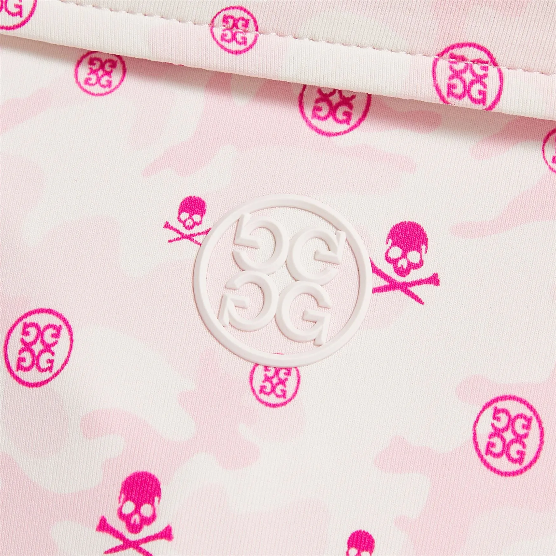 Mapped Icon Camo Tech Jersey Polo Petal - AW23