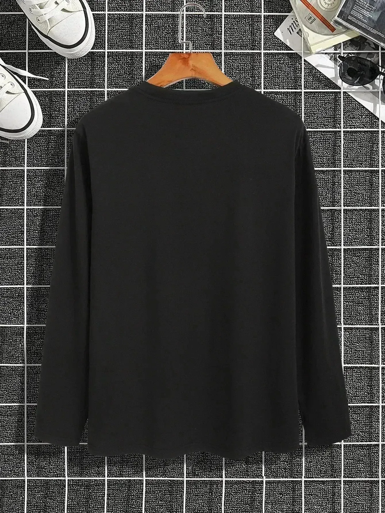 Men's Casual Summer and Beyond Long-Sleeved Printed Shirt