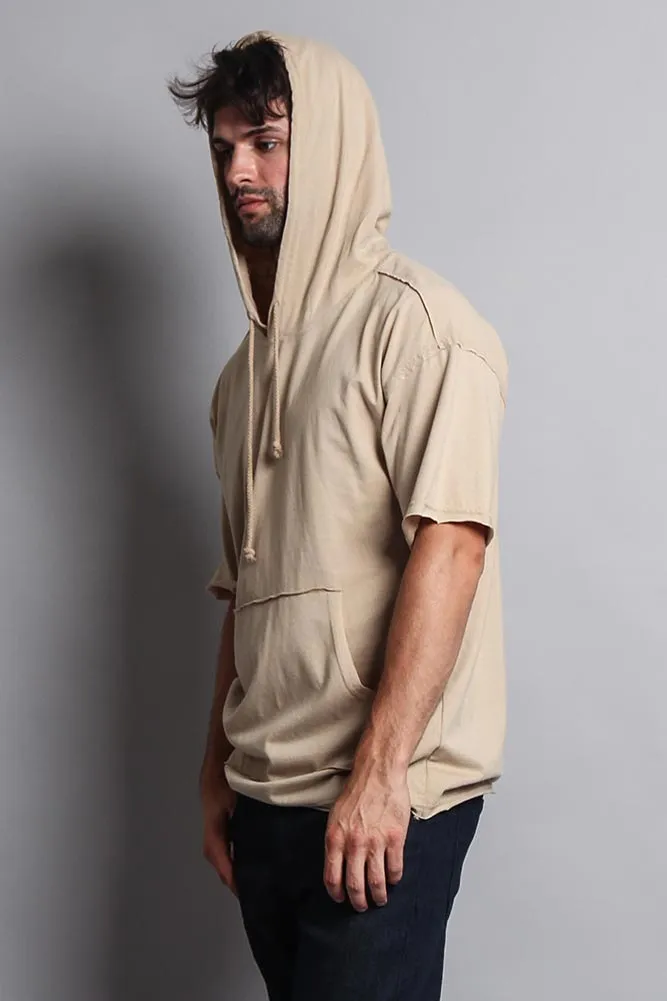 Men's Over Sized Hooded T-Shirt