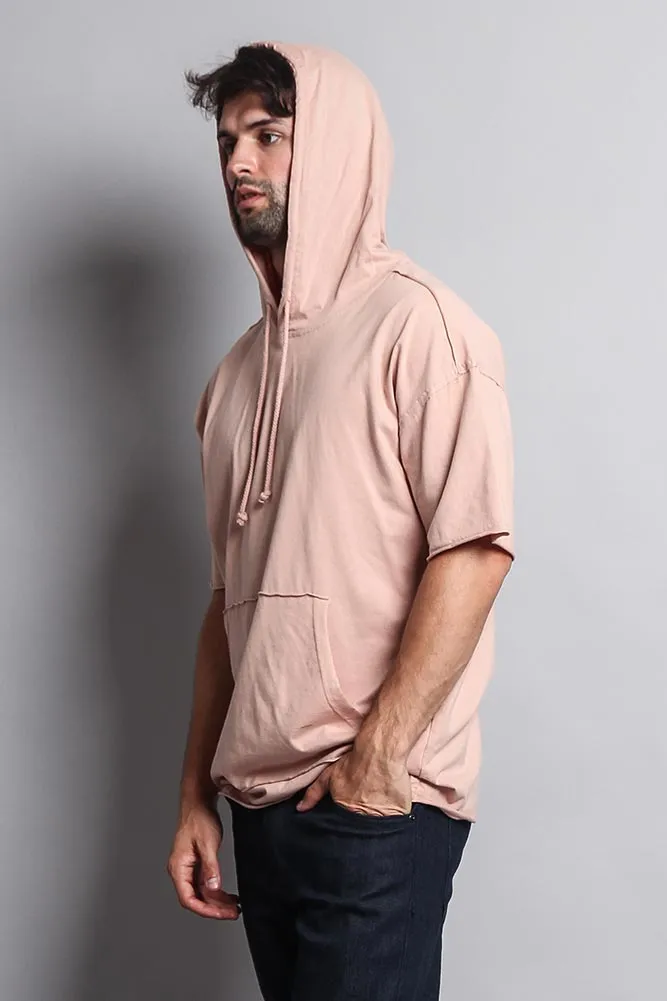 Men's Over Sized Hooded T-Shirt