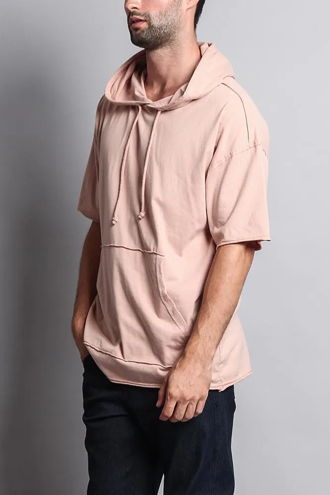 Men's Over Sized Hooded T-Shirt