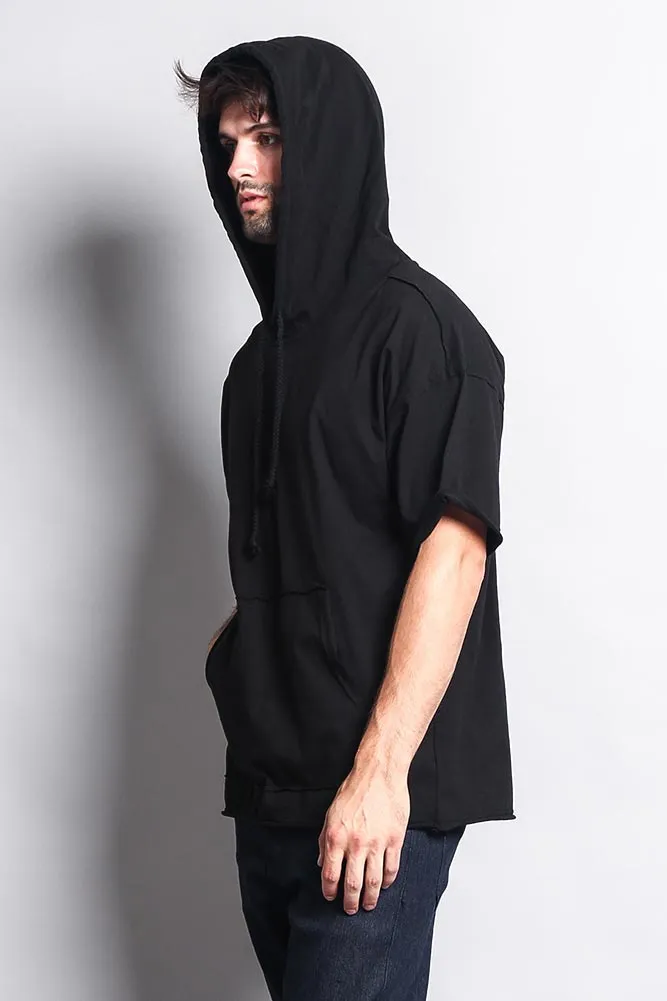 Men's Over Sized Hooded T-Shirt