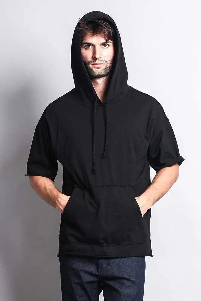 Men's Over Sized Hooded T-Shirt