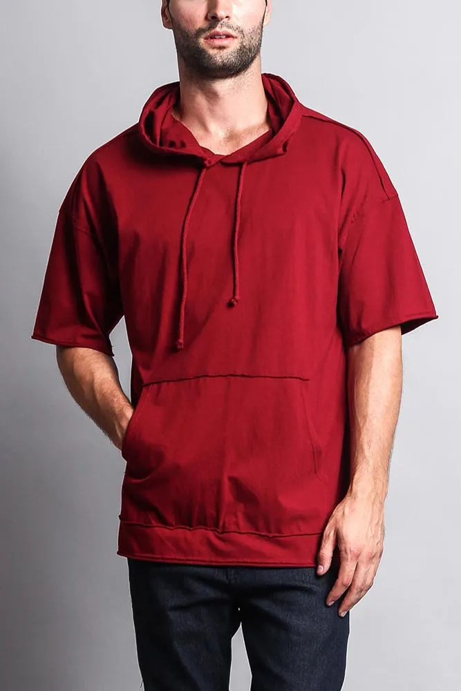 Men's Over Sized Hooded T-Shirt