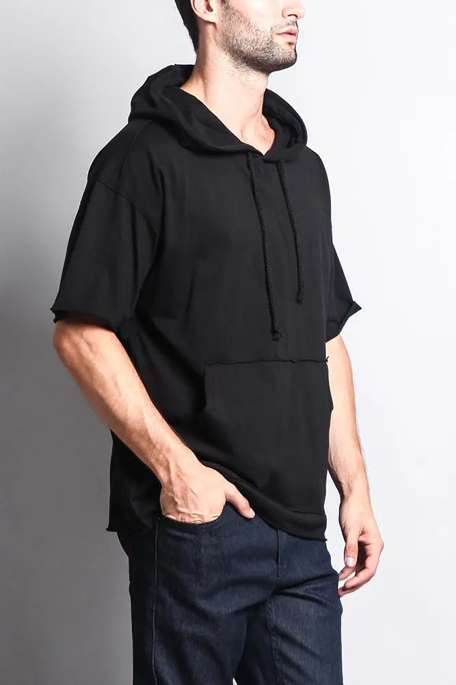 Men's Over Sized Hooded T-Shirt