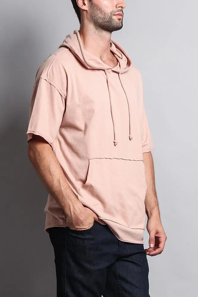 Men's Over Sized Hooded T-Shirt
