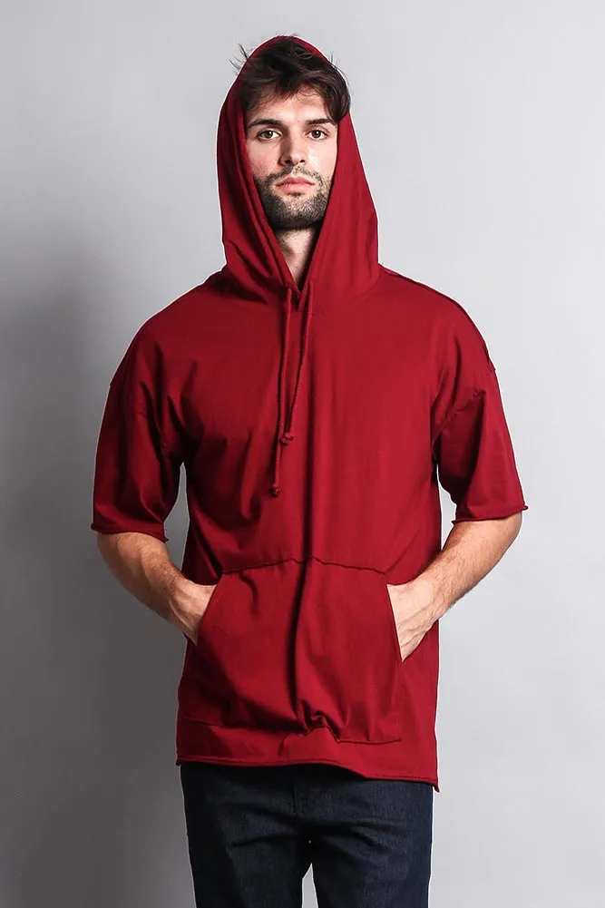 Men's Over Sized Hooded T-Shirt