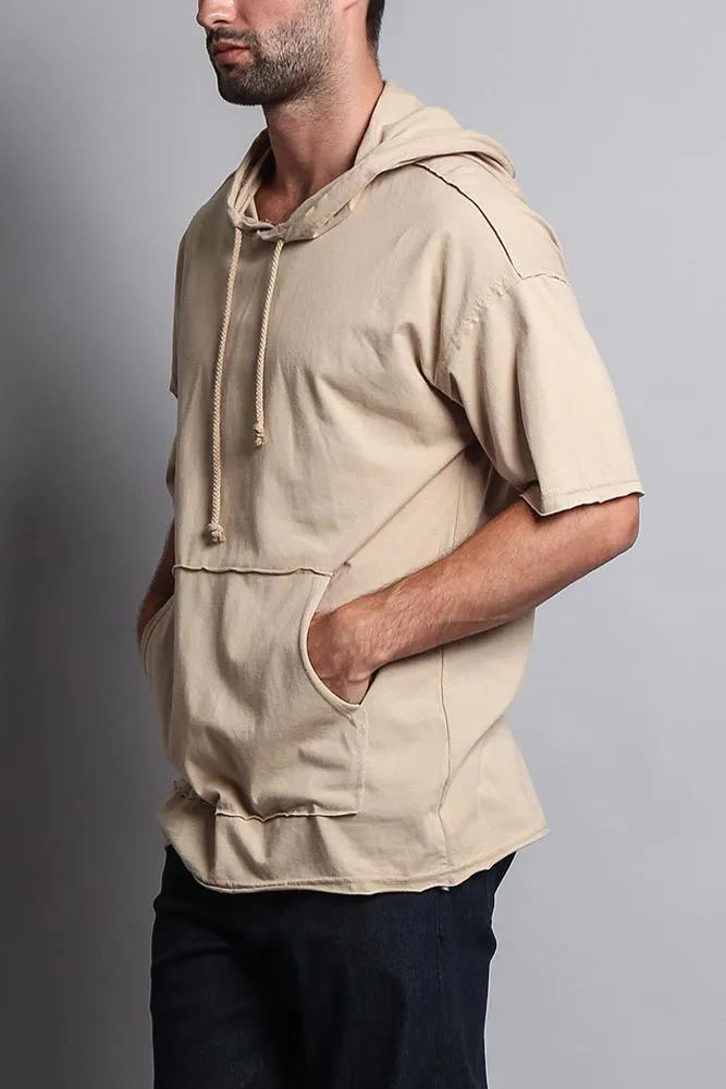 Men's Over Sized Hooded T-Shirt