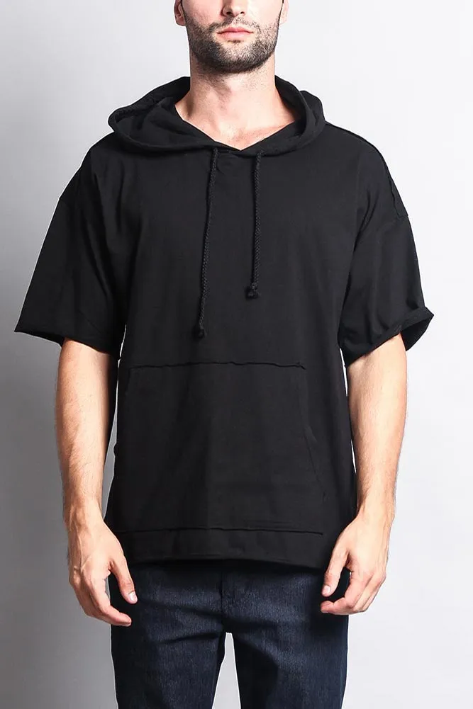 Men's Over Sized Hooded T-Shirt