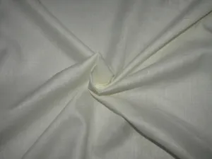 NATURAL WHITE COLOR LINEN 60 LEA  58" wide by the yard