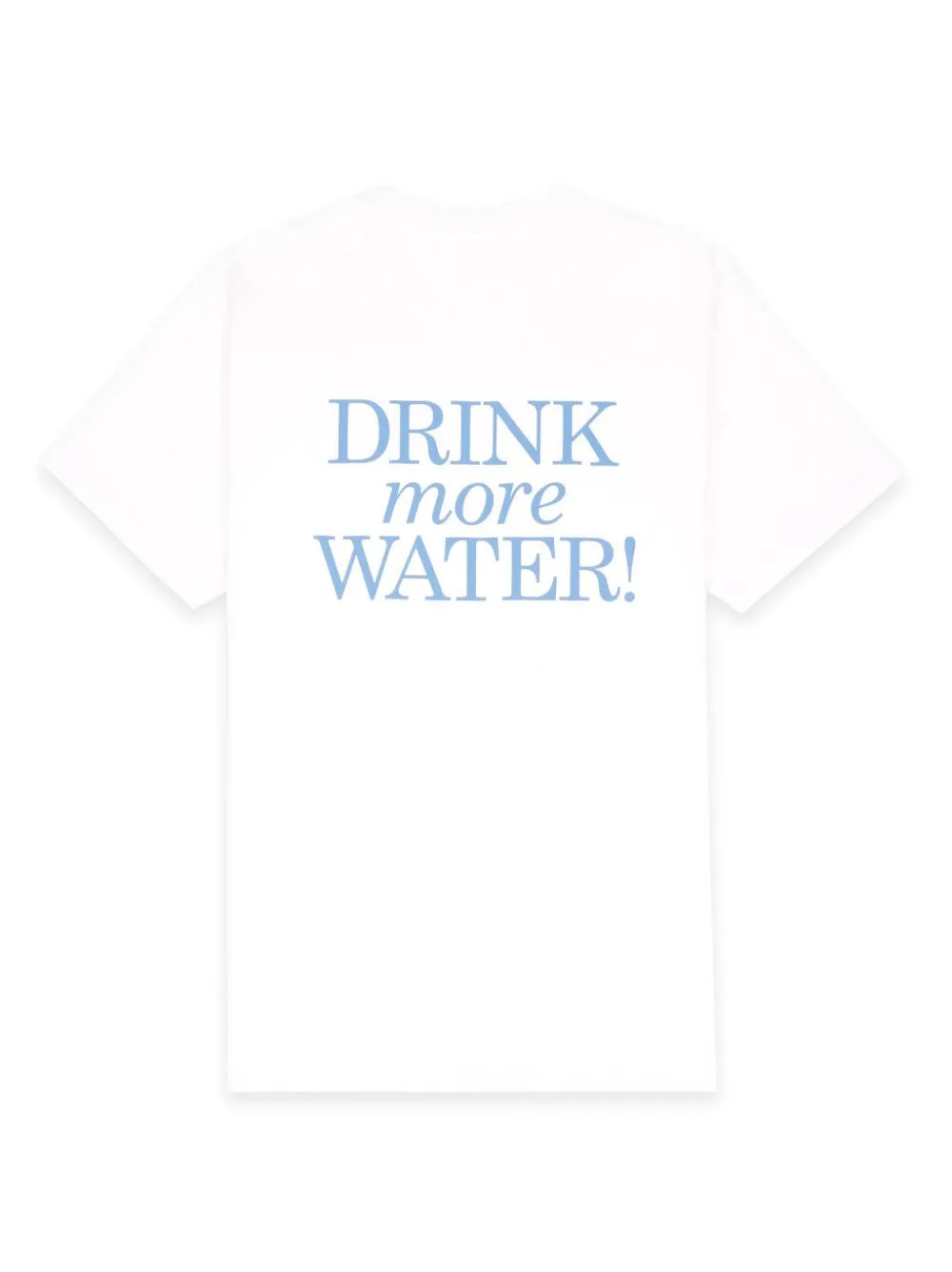 New Drink Water cotton T-shirt